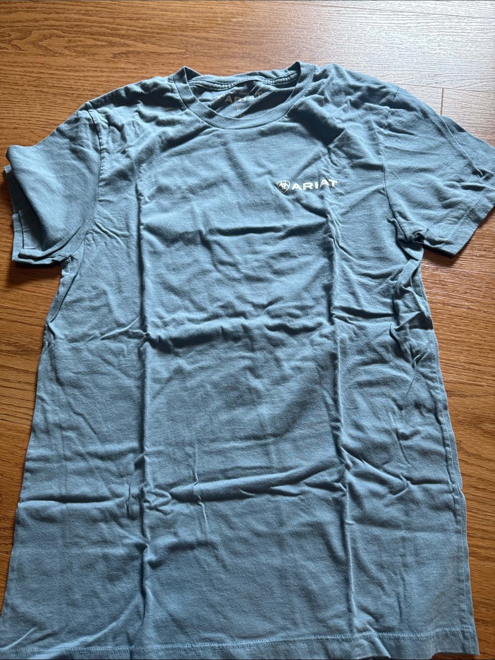 Ariat Short Sleeve Crewneck T-Shirt in Slate Blue-Grey